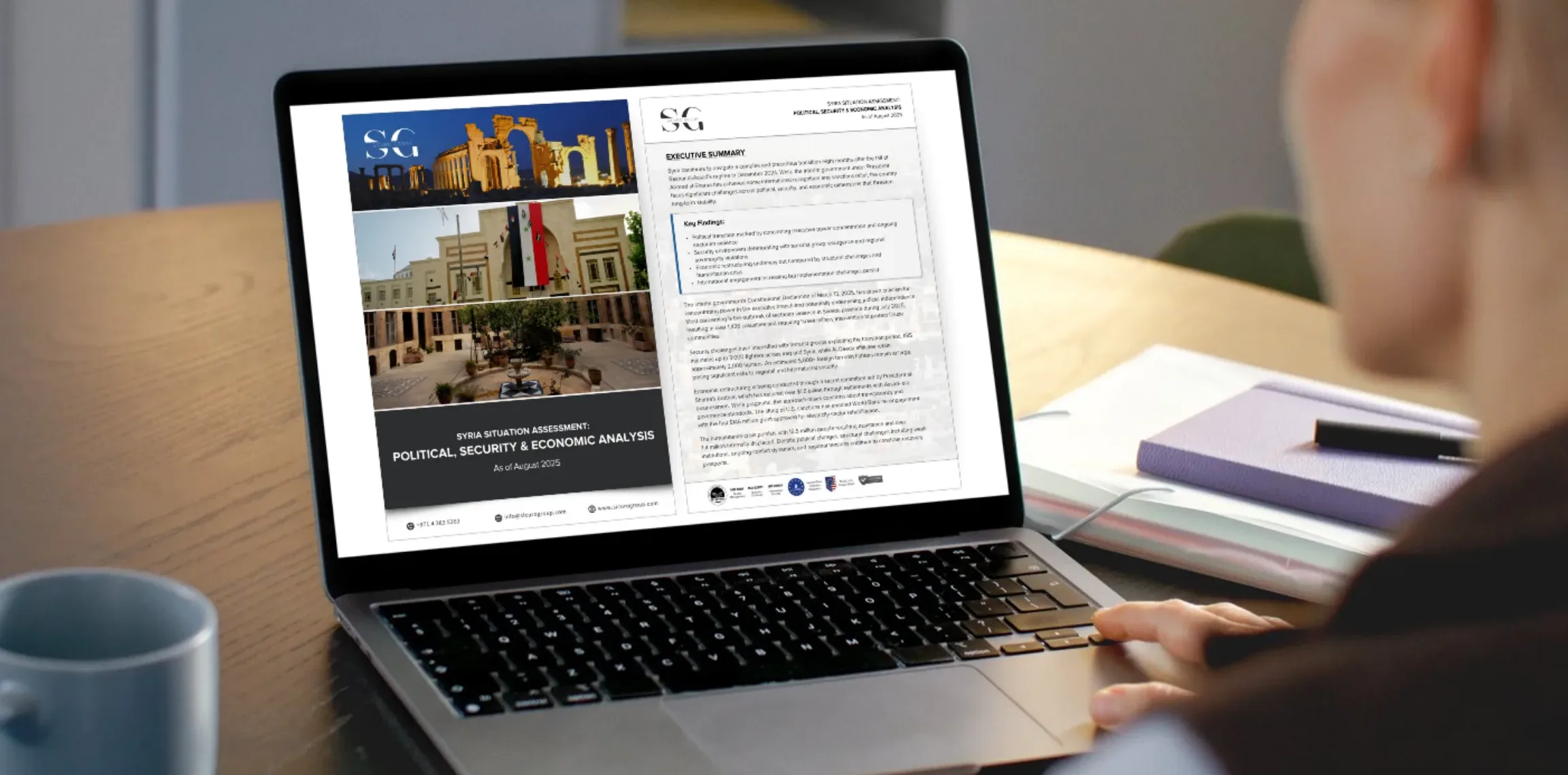 Syria Situation Assessment Mock Screen