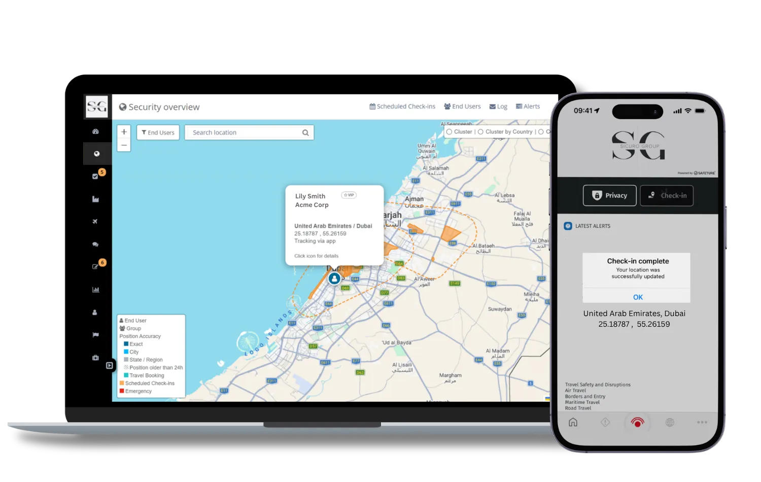 Real-Time Traveler Visibility