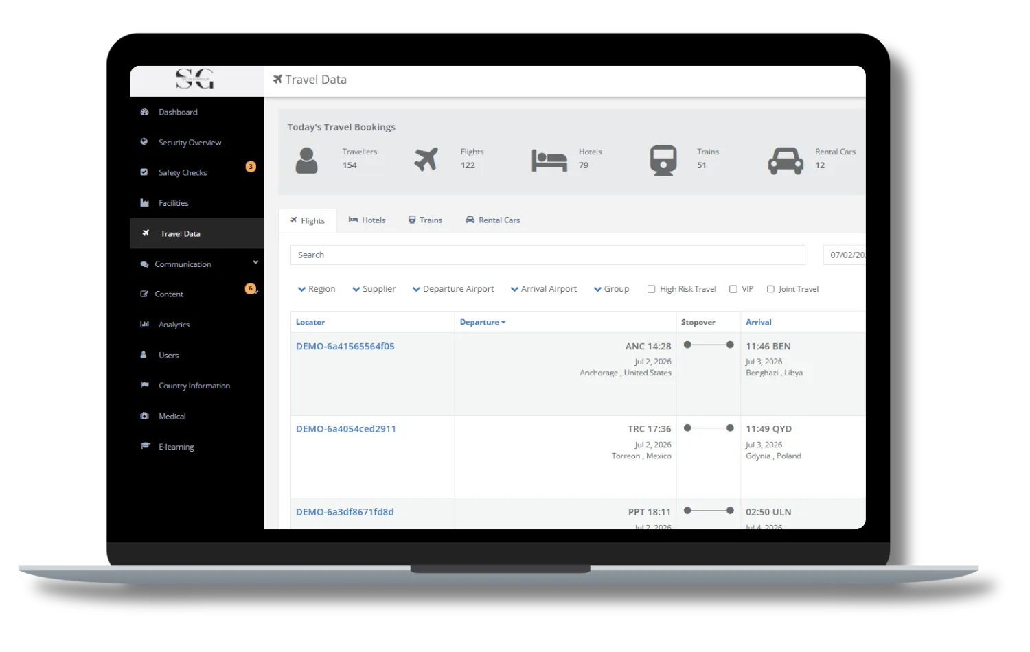 Travel Data Aggregation & PNR Integration