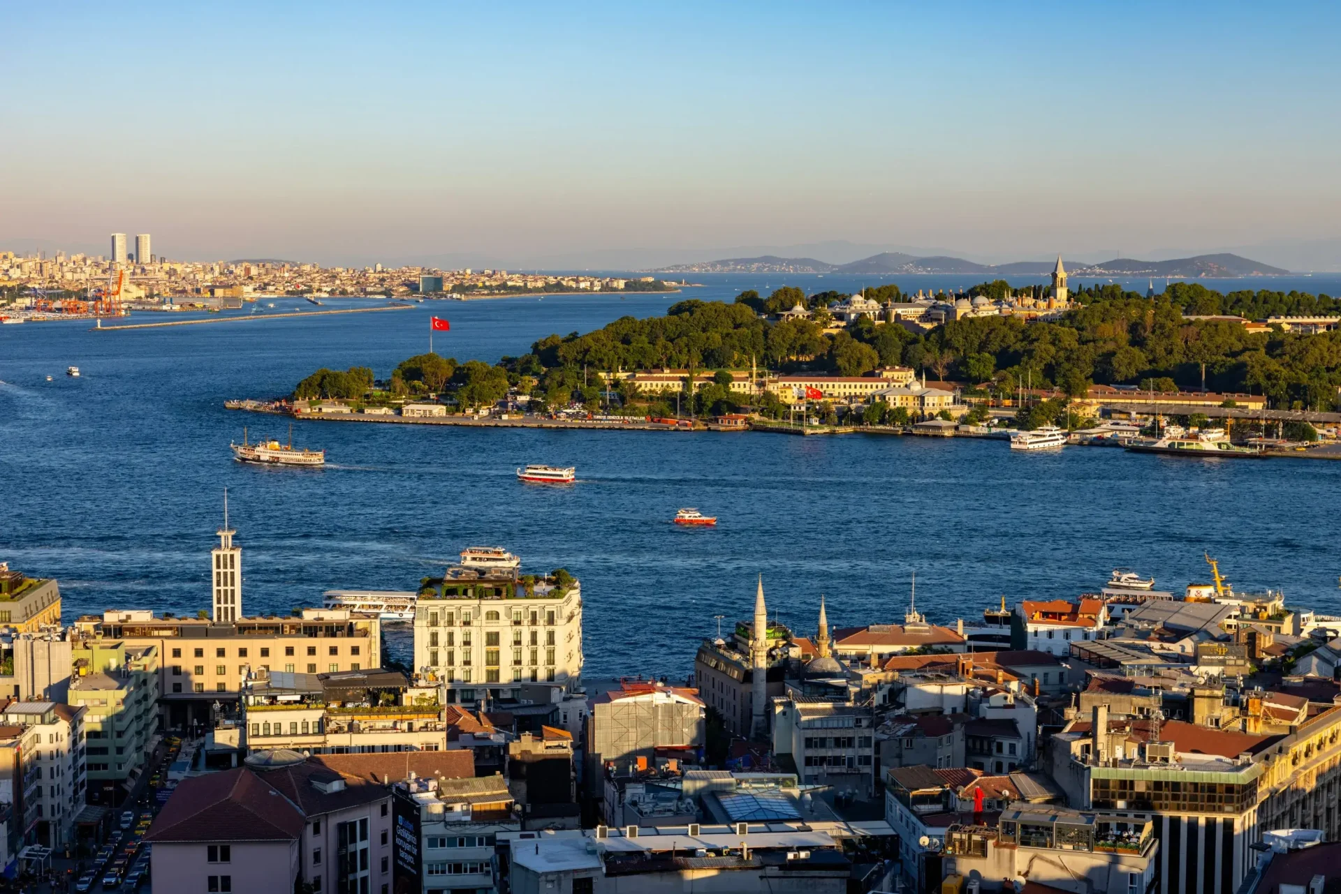 An image of a city in Turkey
